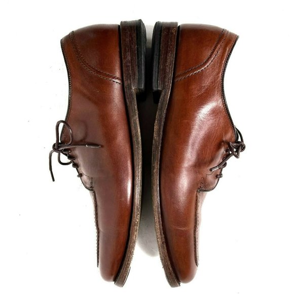 Allen Edmonds LaSalle Brown Leather Mens Lace Up Oxford Dress Shoes Size 8.5 D main image 5